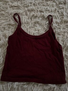 Brandy Melville Burgundy Tank Camisole